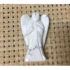 Howlite Gemstone Angel 