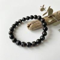 Black Hakik Beads Bracelet Black Hakik Beads Bracelet