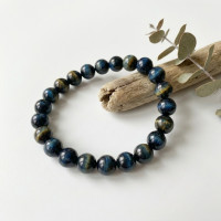 Blue Tiger Eye Beads bracelet Blue Tiger Eye Beads bracelet