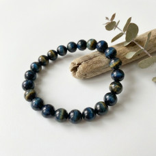 Blue Tiger Eye Beads bracelet