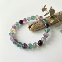Multi Fluorite Beads Bracelet