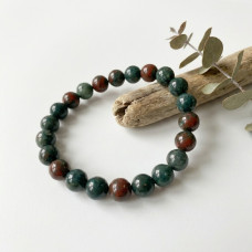 Bloodstone Beads Bracelet