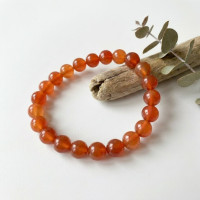 Carnelian Beads Bracelet
