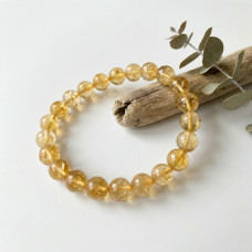 Citrine Beads Bracelet