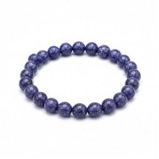 Blue Sunsitara  Beads Bracelet 