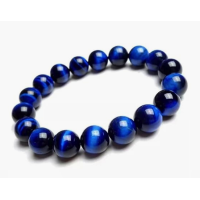 Blue Tiger Eye Beads bracelet