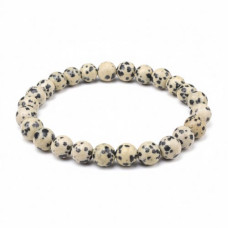 Dalmatian Jasper Beads Mala