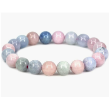 Morganite Beads Bracelet