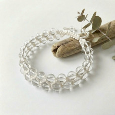 Clear Quartz Beads Bracelet