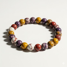 Mookaite Beads Bracelet