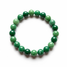 Green Jade Beads Bracelet