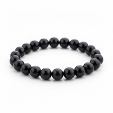 Black Obsidian Beads Bracelet