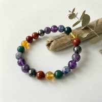 Seven Chakra Beads Bracelet