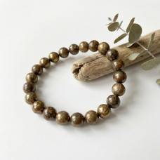 Bronzite Beads Bracelet