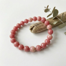 Rhodochrosite Beads Bracelet