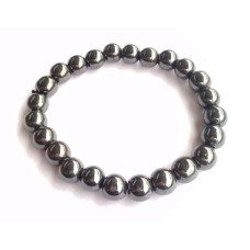 Golden Hematite Beads Bracelet