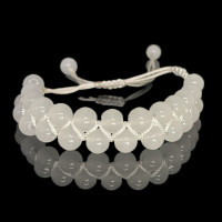 White Moonstone Bracelet