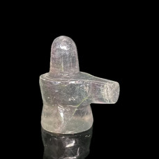 Clear Quartz Shivling 