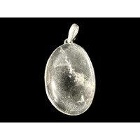 Clear quartz pendant