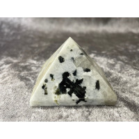 Moonstone Pyramid Stone
