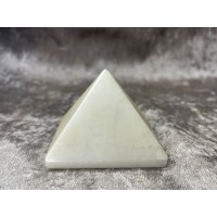 White Quartz Pyramid Stone 