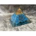 Turquoise Orgonite Pyramid