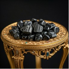 Black Tourmaline Tumbles