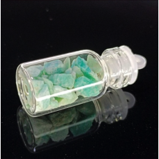 Amazonite Bottle Pendant