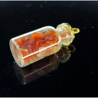 Carnelian Bottle Pendant