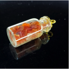 Carnelian Bottle Pendant