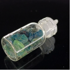 Multi Fluorite Bottle Pendant