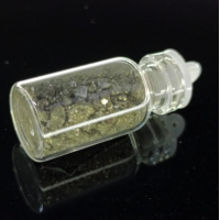 Pyrite Bottle Pendant