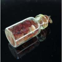 Red Jasper Bottle Pendant