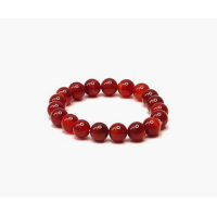 Red Carnelian Beads Bracelet