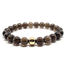 Smoky Quartz Beads Bracelet