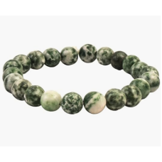 Tree Agate Beads Bracelet