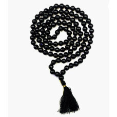 Black Hakik Beads Mala