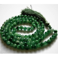 Green Jade Beads Mala Green Jade Beads Mala