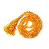 Yellow Jade Beads Mala